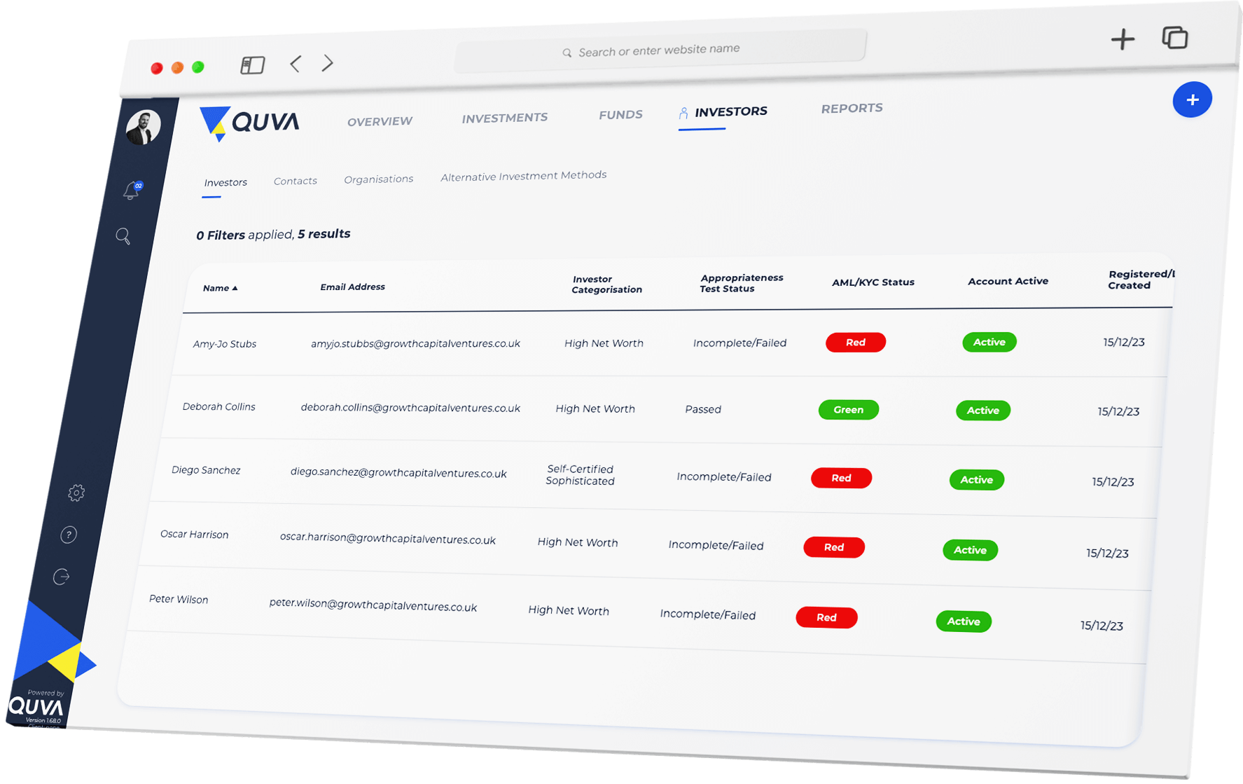 Investor Records